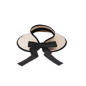 Joywant Lisa Hat Ivory Black One Size Wide Brim Sun Hat NIB